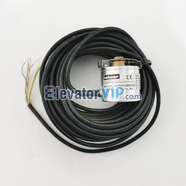 Otis Elevator Encoder, 22H-X1321-120.PN34, GBA633A1