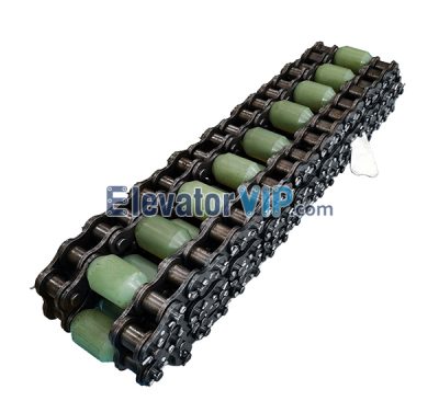 Mitsubishi Escalator Main Drive Chain, RS80 Escalator Drive Chain 37 Rollers, Mitsubishi Handrail Drive Chain A Type