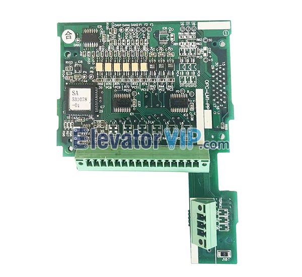 Fuji Elevator Inverter Synchronous PG Card, Fuji Inverter Interface Board, OPC-LM1-PP, SA537244-02