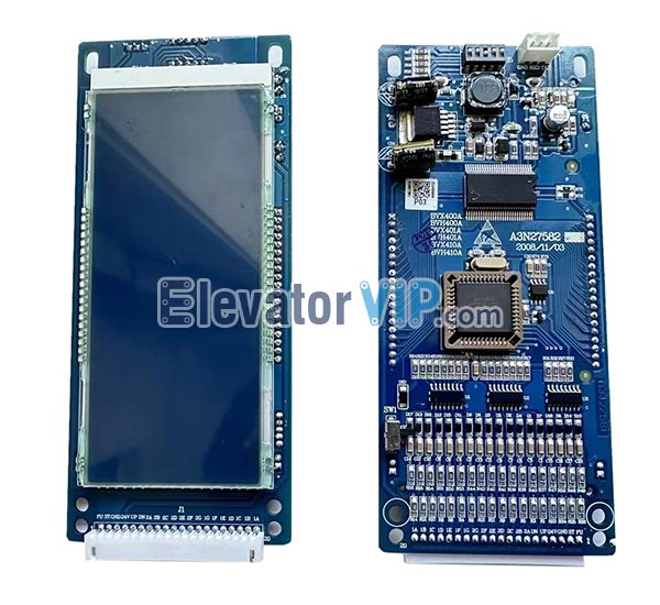 Sigma Elevator LCD Display Board, Elevator Indicator Board, A3N27582, A3J2758