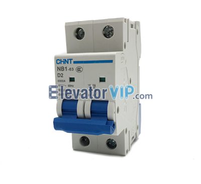 CHINT Circuit Elevator Breaker, NB1-63 D2