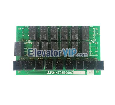 Mitsubishi Elevator Group Control Interface Board, P214705B000G12, P214705B000G02, P214705B000G03, P214705B000G13