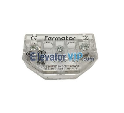 Thyssenkrupp Elevator Landing Door Lock Switch, Elevator Door Contact, Fermator Door Contact, 000419, 005546