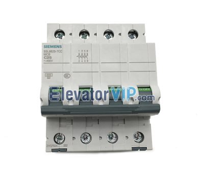 SIEMENS Miniature Circuit Breaker, Elevator Breaker, 5SL6625-7CC, 5SL6625-7