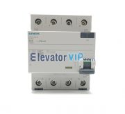 Siemens Residual Current Circuit Breaker, 5SV3342-6, Elevator Breaker