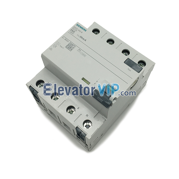 Siemens Residual Current Circuit Breaker, 5SV3342-6, Elevator Breaker
