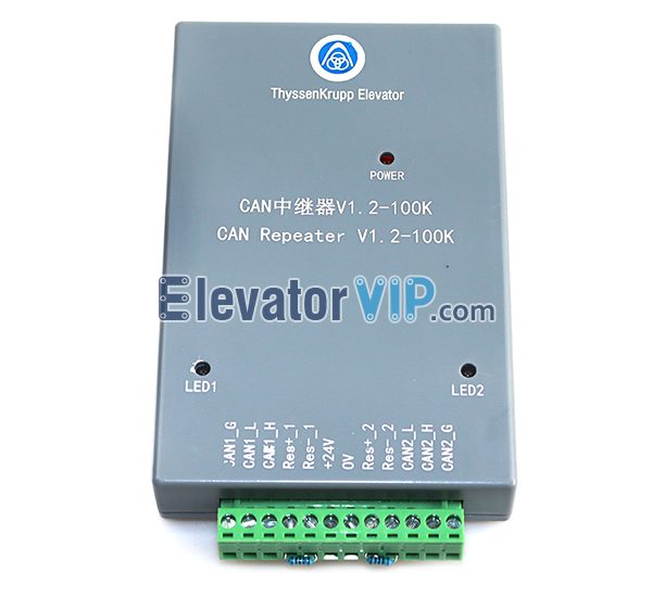 Thyssenkrupp Elevator Repeater, CAN Repeater V1.2-100K, G-381 Repeater, G381-B Repeater