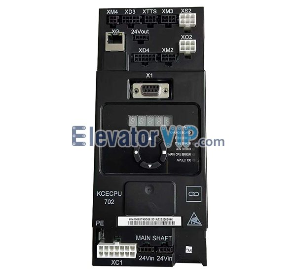 KONE Elevator KCECPU Controller Board, KCECPU702, KM50092792G04, KM50092792G06