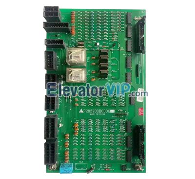 Mitsubishi HOPE Elevator W1 Interface Board, P203703B000G01, P203703B000G02