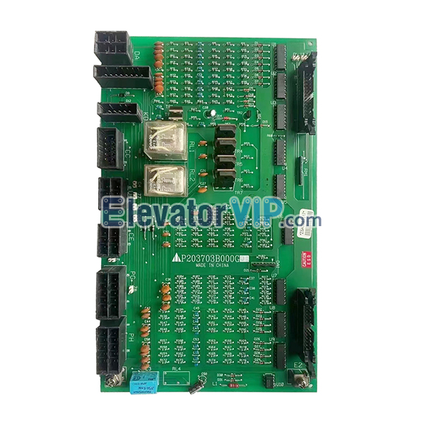 Mitsubishi HOPE Elevator W1 Interface Board, P203703B000G01, P203703B000G02