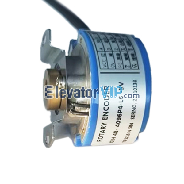 Otis Gen2 Elevator Rotary Encoder, TS5216N584, OIH48-4096P4-L6-5V, TS5246N160, TS5246N2433, TS5246N2418, TS5246N2435, TS5216N597, TAA27076TF3