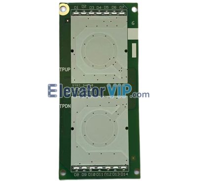 Mitsubishi Elevator LOP Touch Push Button Board, P366751B000G01, P366751B000G13, P366751B000G31