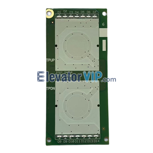 Mitsubishi Elevator LOP Touch Push Button Board, P366751B000G01, P366751B000G13, P366751B000G31