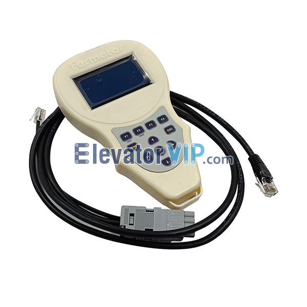 VVVF4 Programming Console, VVVF4+ Door Controller Diagnostic Tool, VF5+ Door Drive Programming Tool, Fermator Elevator Service Tool, 3300 Elevator Door Controller Programming Tool, 3600 Elevator Door Controller Test Tool