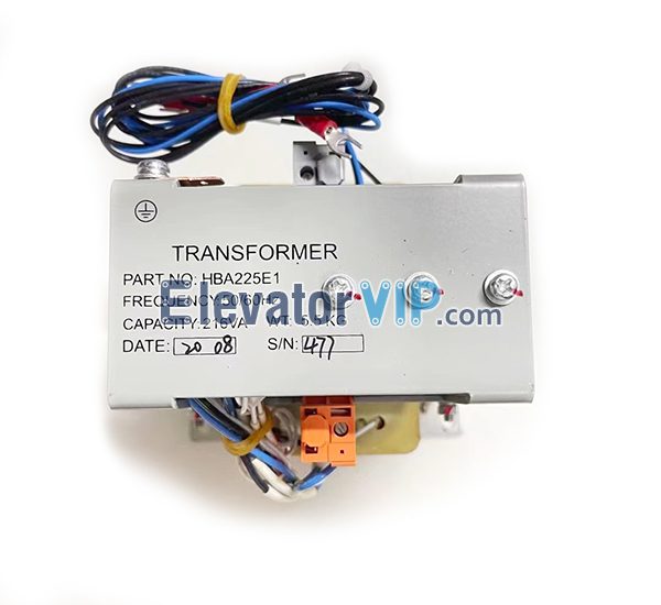 Otis Elevator Control Cabinet Transformer, HBA225E1