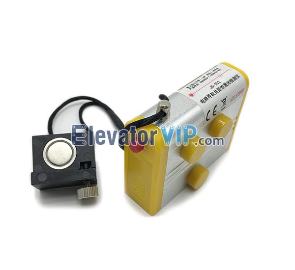 Elevator Guide Rail Coplanarity Laser Detector, Elevator Guide Rail Laser Orbiter, Elevator Guide Rail Ruler with Scale, JS-302