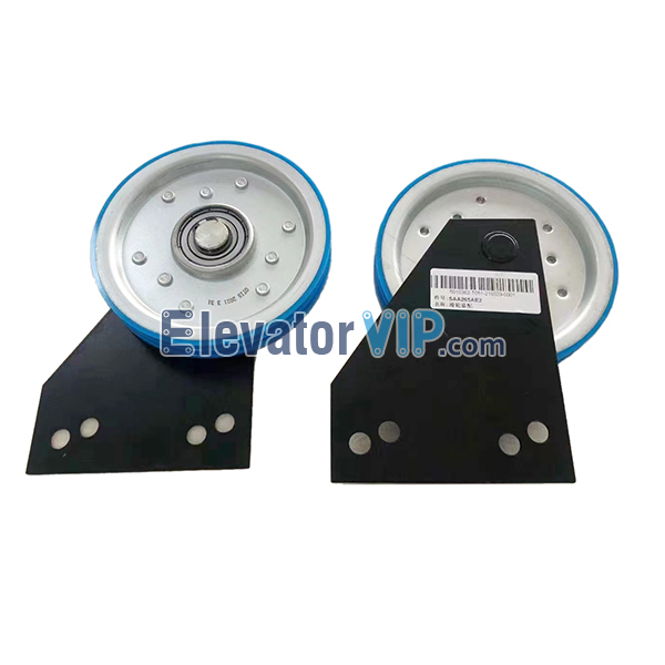 Otis Elevator Door Synchronous Roller, Otis Elevator Door Steel Wire Rope Double Grooved Pully, SAA265AE1, SAA265AE2