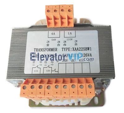 Otis Elevator Transformer, XAA225BW1, DCA225AK5, DAA225BC3