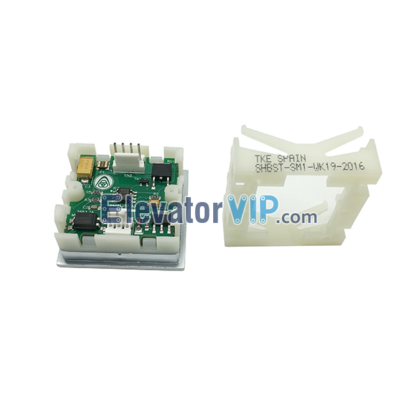 ThyssenKrupp Elevator Square Push Button, ThyssenKrupp Push Button White Light, A4N31258, A4J31257, 2663.74, MOD 444444