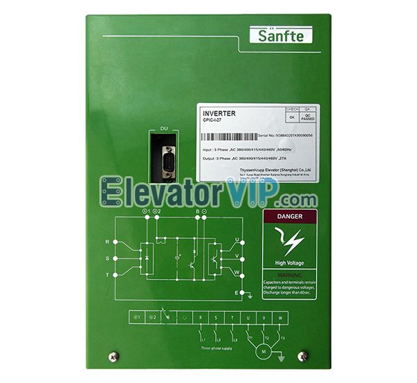 Thyssenkrupp Elevator Inverter, CPIC-I-34, CPIC-I-27, CPIC-I-18