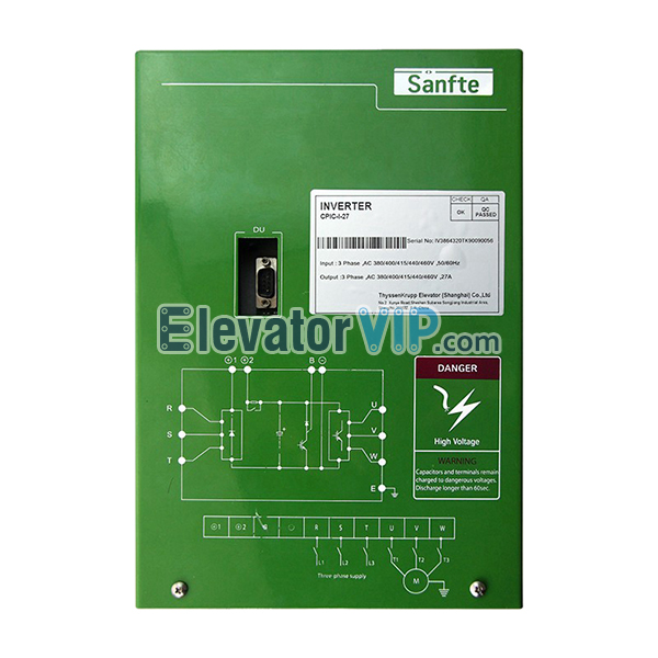 Thyssenkrupp Elevator Inverter, CPIC-I-34, CPIC-I-27, CPIC-I-18