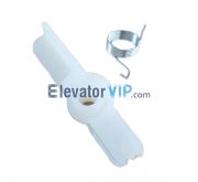 Otis Elevator AT120 Door Vane Stop Lever, Otis Elevator Door PAWL Pax Movable Vane Nylon, FAA331M2, FAA91T1