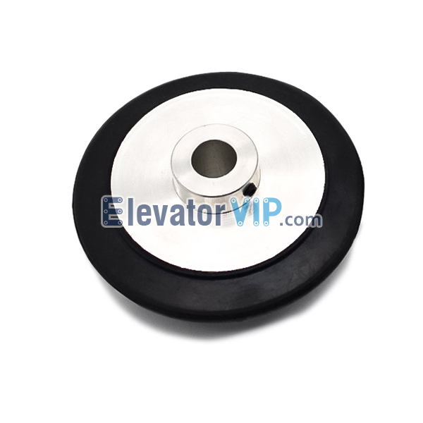 KONE Elevator Encoder Pulley, KONE Elevator Motor Tachometer Friction Roller, KM710210G01, KM650808G01