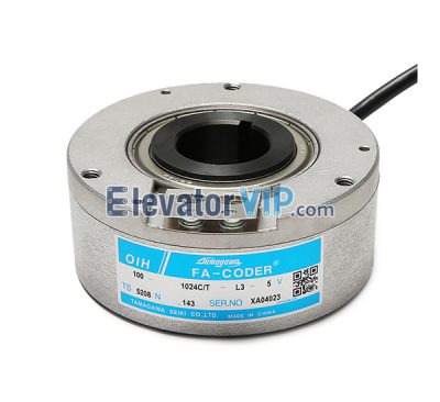 ThyssenKrupp Elevator Rotary Encoder, Tamagawa Elevator Encoder, OIH100-1024C/T-L3-5V, TS5208N143