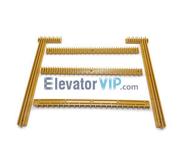 Mitsubishi Escalator Step Demarcation Strip, YS004B278, J619000B202, J619000B203, JS013B522, JS013B521