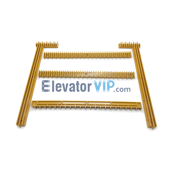 Mitsubishi Escalator Step Demarcation Strip, YS004B278, J619000B202, J619000B203, JS013B522, JS013B521