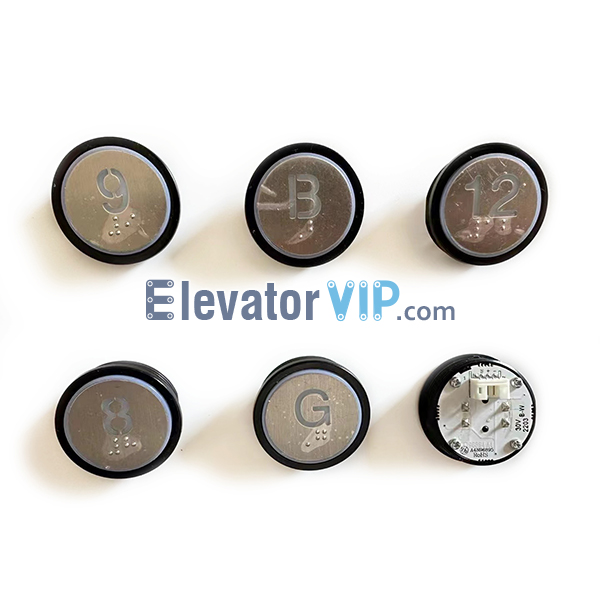 Xizi Otis Elevator Button, XHB-HBP16, A4N96895