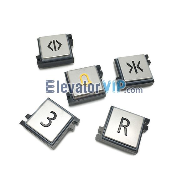 Tactile Symbol 3300 Elevator Push Button, 5500 Elevator Push Button Character Key, COP Elevator Push Button Marking Cover, COPKG51.Q, ID.NR.59324359