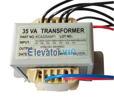 Otis Elevator Transformer, KCA225AAP1, KDA225AAP1