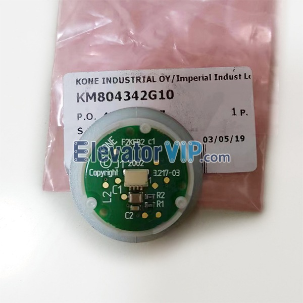 KONE Elevator Landing Push Button Base, KONE Elevator Call Push Button, KM804342G10, F2KFB2