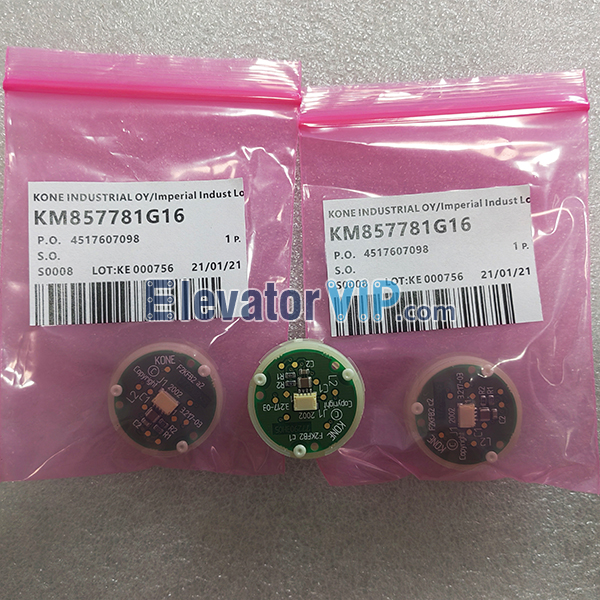 KONE Elevator Landing Push Button Base, KM857781G16, KM772903H05, F2KFB2