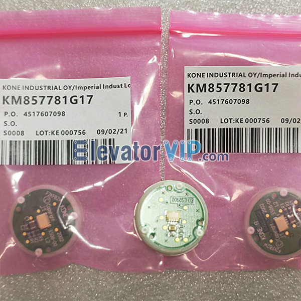 KONE Elevator Landing Push Button Base, KM857781G17, KM806853H02, F2KFB2W