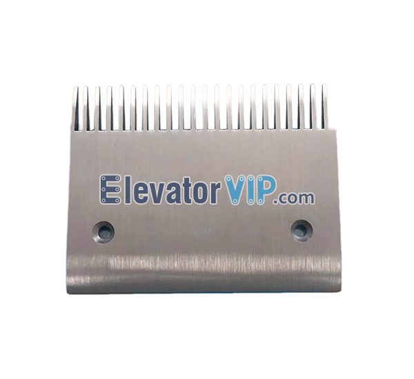 9500 Escalator Aluminum Comb Plate, 22 Teeth Moving Walk Comb Plate, 50603617, 50603618