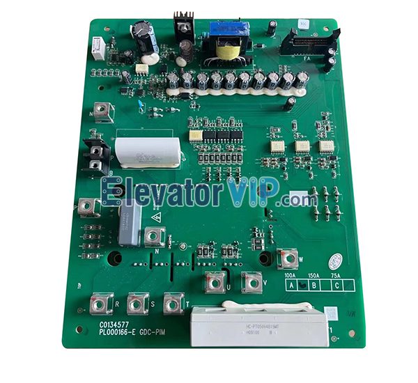 Hitachi Elevator Inverter Drive Board, C0134577, PL000166-E, GDC-PIM, CE-100SN