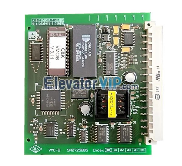 KONE Escalator EAB401-B Board, KONE Escalator 401-B Card, DEE2725605, SN2725605