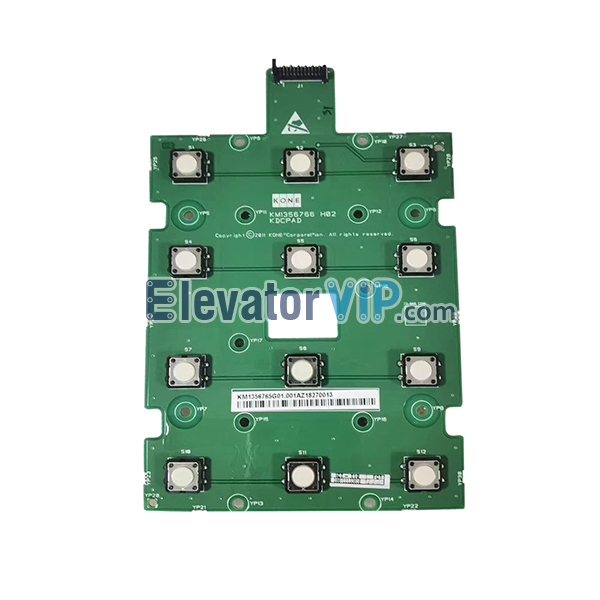 KONE Elevator KDCPAD Board, KM1356765G01, KM1356766H02