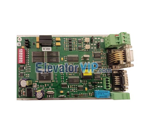 ThyssenKrupp Elevator Car Top Communication Board, MM990111, 6510082680, 6510659760