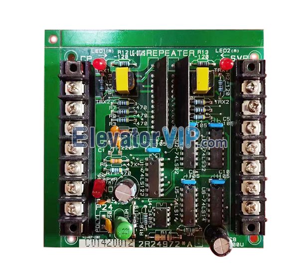 Sigma LG-OTIS Elevator Board REPEATER, CB-100U, 2R24972*A