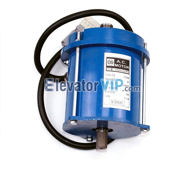 Otis DO2000 Elevator AC Door Motor, DAA24350R1, FBA24350AM, FBA24350F, FBA24350AM2, YVP90-6B1, YVP220V-100