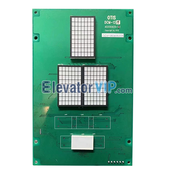 Otis Elevator Display Board, Sigma Elevator Indicator PCB, DCM-135, AEG13C625*B