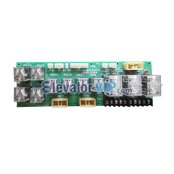 LG-Otis Sigma Elevator Relay Board, DOR-140A, AEG07C620*A