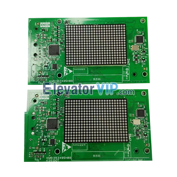 KONE Elevator Display Board, KM51353495H08, KM51353495H05, KM51353494G21, KM51353494G22, KM51353494G23
