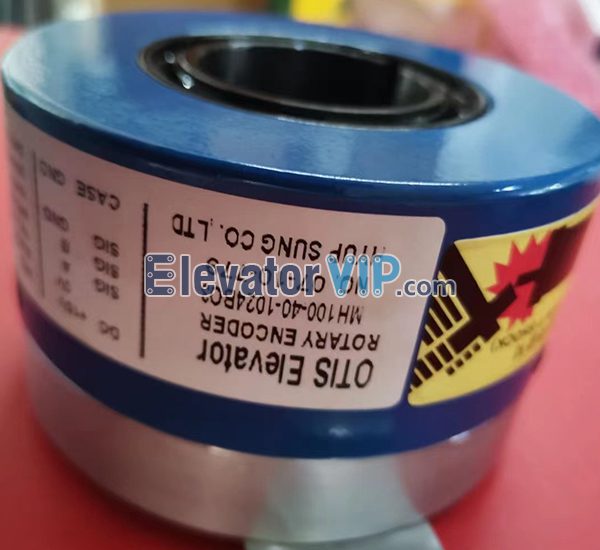 LG-Otis Sigma Elevator Rotary Encoder, MH100-40-1024BO3, MH100-40-1024B03