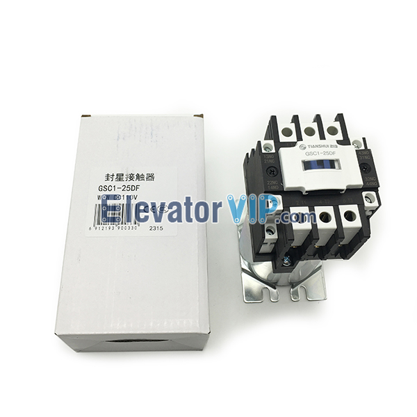 Elevator Silent Sealed Star AC Contactor, Elevator Silent Sealed Star DC Contactor, GSC1-25DF, CJX4-25DF