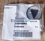 KONE Elevator Push Button PRESSEL Marking, KONE Elevator Gray Tactile Arrow Down, KM801054G092