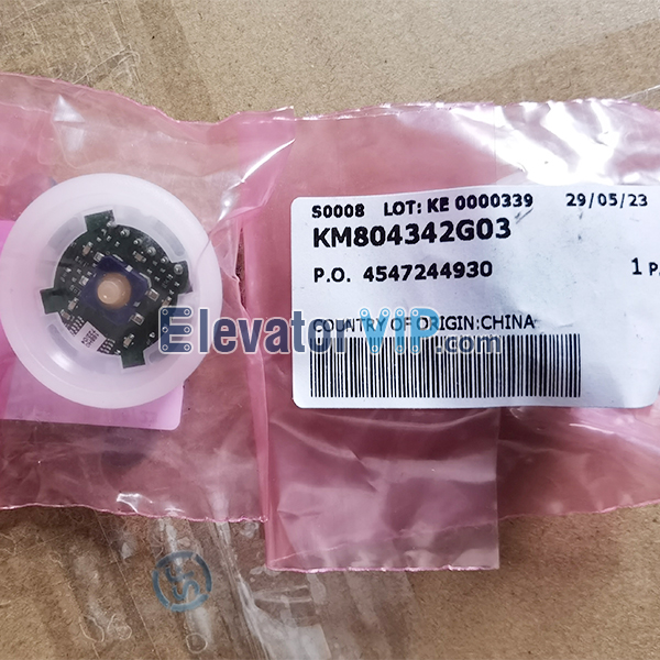 KONE Elevator Landing Push Button Base, KM804342G03